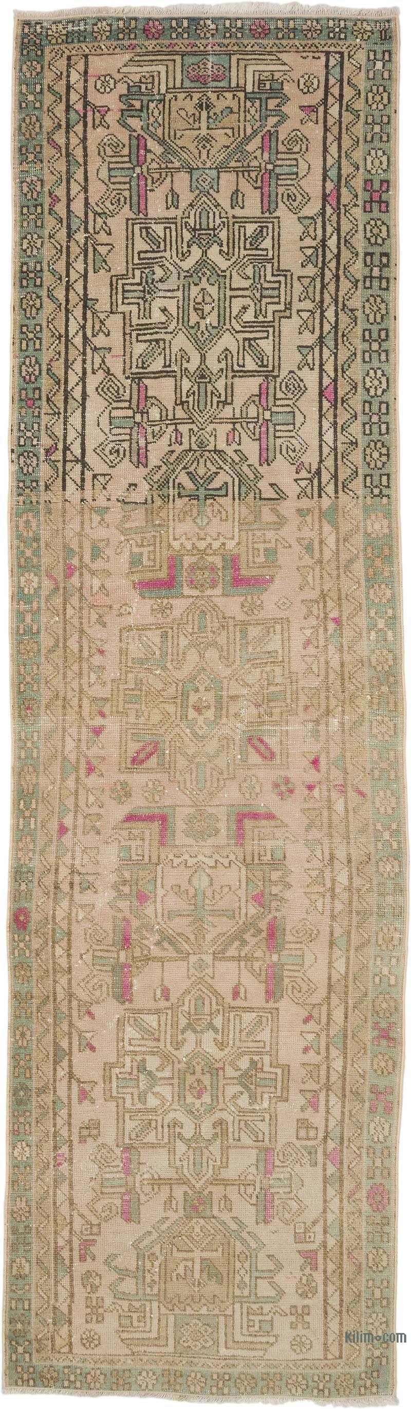 Vintage El Dokuma Yolluk - 92 cm x 316 cm - K0057636