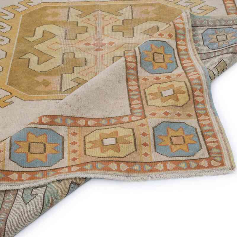 Vintage Turkish Hand-Knotted Rug - 5' 1" x 7' 3" (61" x 87") - K0057655