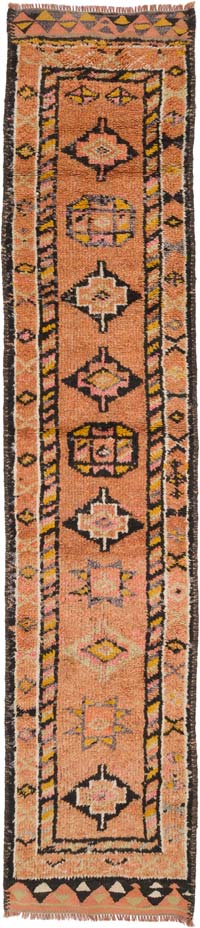 Vintage Anadolu Yolluk - 82 cm x 382 cm