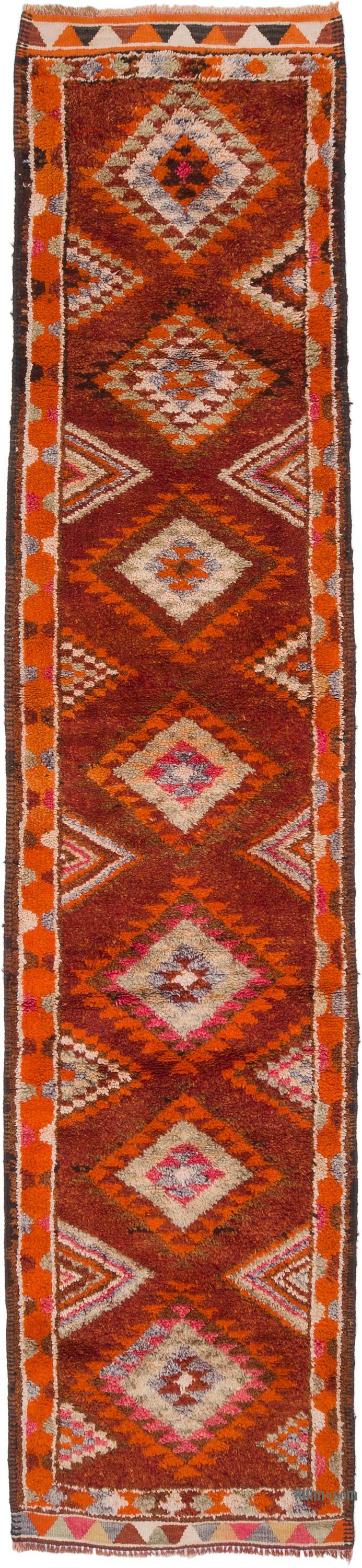 Vintage Anadolu Yolluk - 92 cm x 409 cm - K0057660