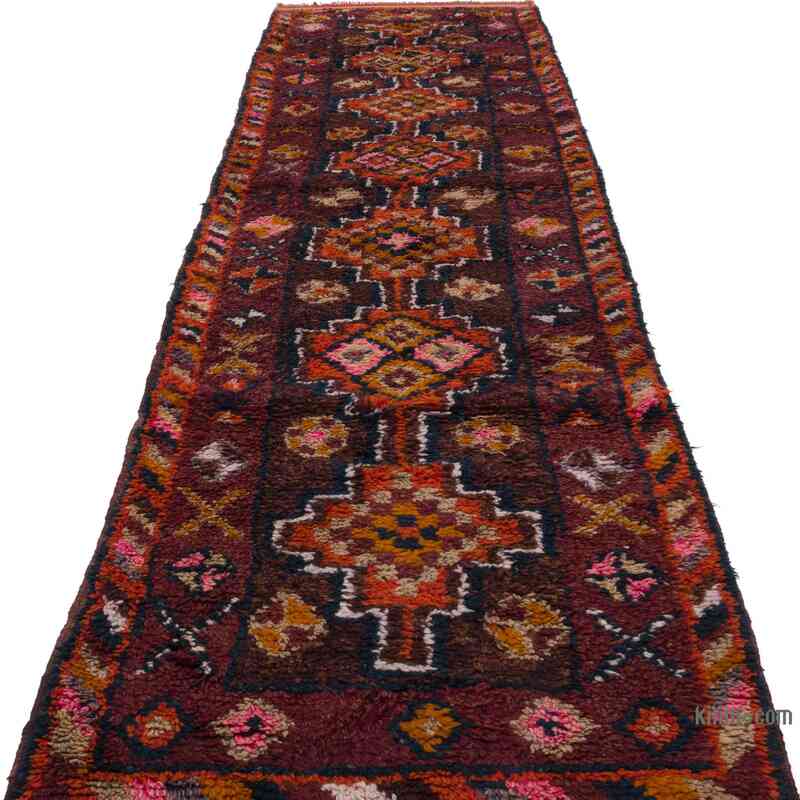 Alfombra Vintage de pasillo - 86 cm x 312 cm - K0057675