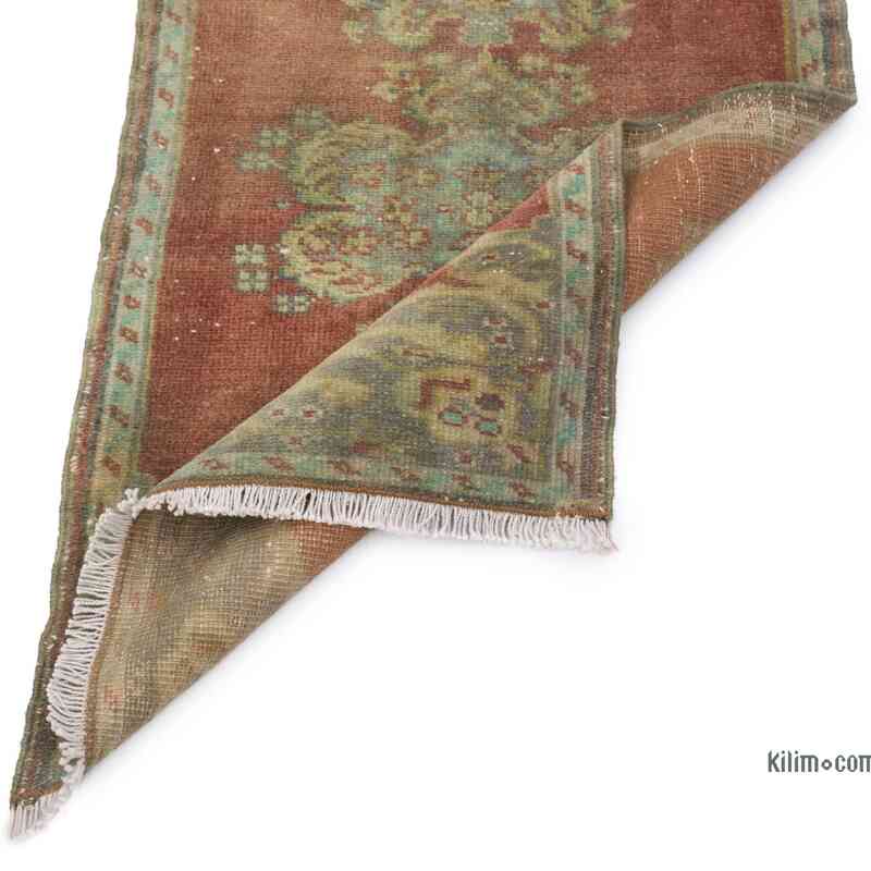 Alfombra Vintage Turca Anudada a Mano - 54 cm x 95 cm - K0057706