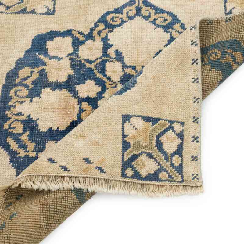 Vintage Turkish Hand-Knotted Rug - 1' 11" x 2' 2" (23" x 26") - K0057733
