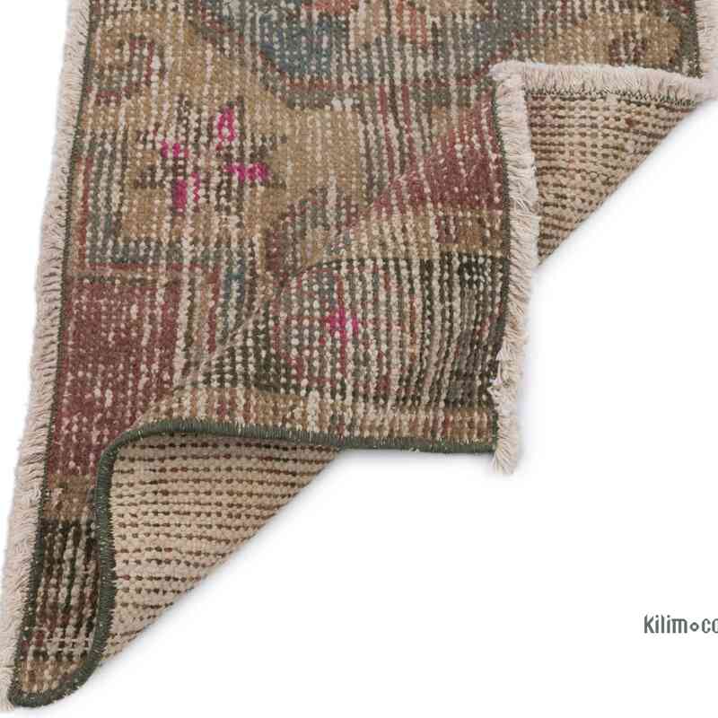 Vintage Turkish Hand-Knotted Rug - 1' 5" x 2' 4" (17" x 28") - K0057737