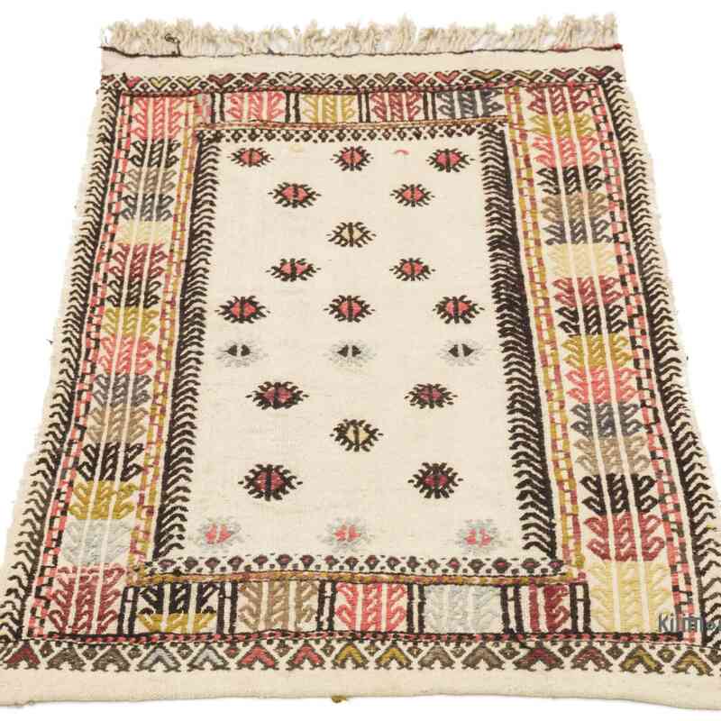 Vintage Turkish Hand-Knotted Rug - 1' 11" x 2' 11" (23 in. x 35 in.) - K0057738