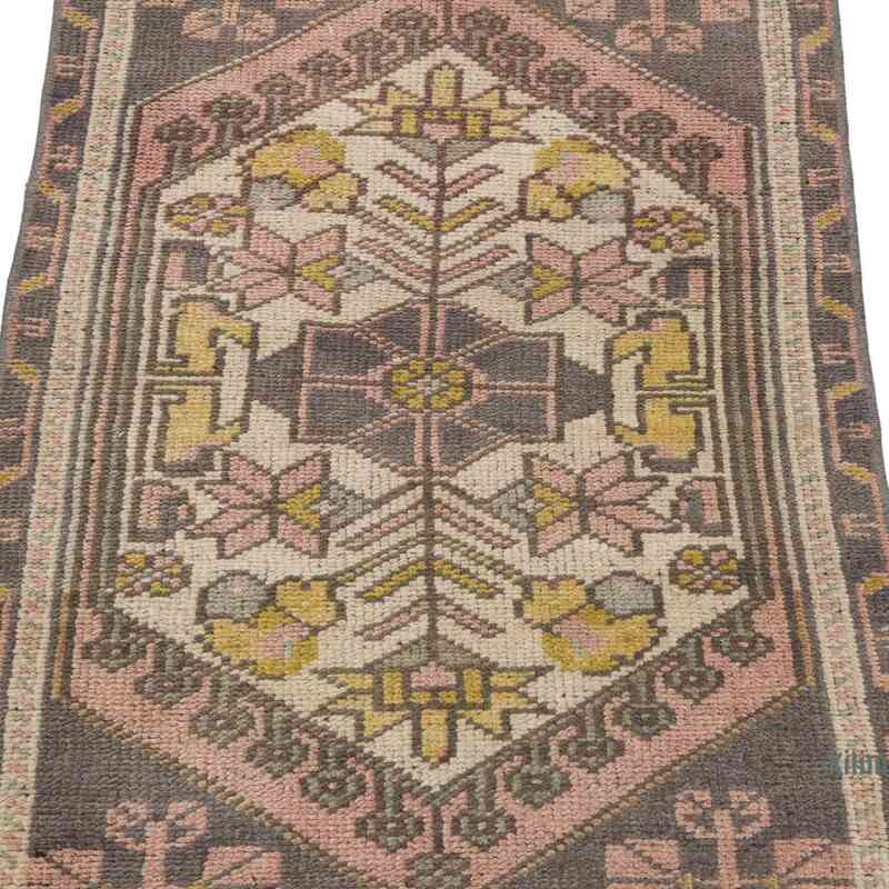 Vintage Turkish Hand-Knotted Runner - 1' 9" x 7' 11" (21 in. x 95 in.) - K0057741