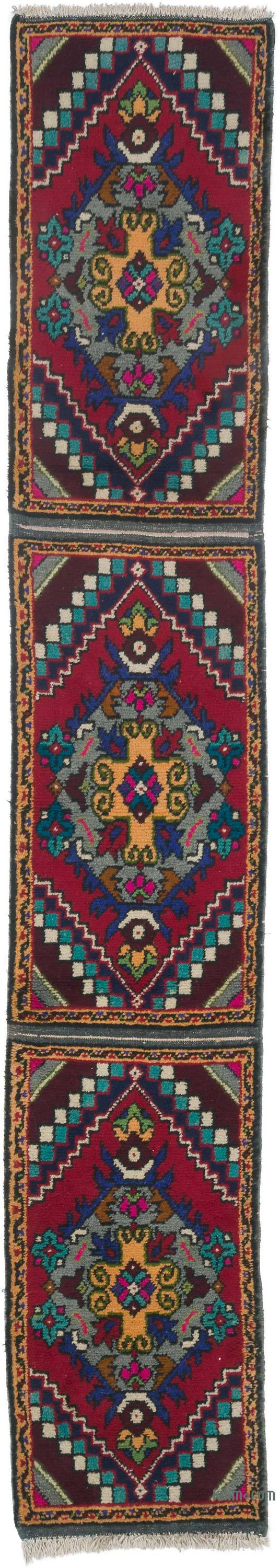 Alfombra Turca Vintage De Pasillo - 49 cm x 284 cm - K0057747