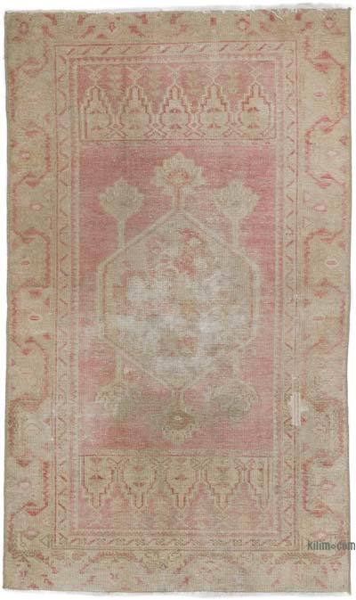 Vintage Turkish Hand-Knotted Rug - 3' 1" x 5' 1" (37 in. x 61 in.)