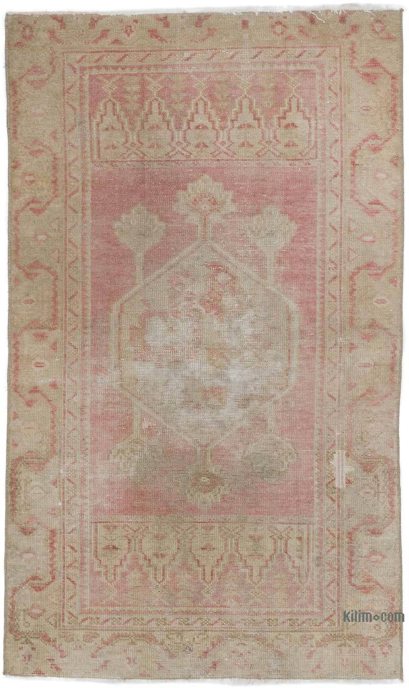 Vintage Turkish Hand-Knotted Rug - 3' 1" x 5' 1" (37 in. x 61 in.) - K0057754