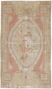 El Dokuma Vintage Halı - 96 cm x 163 cm