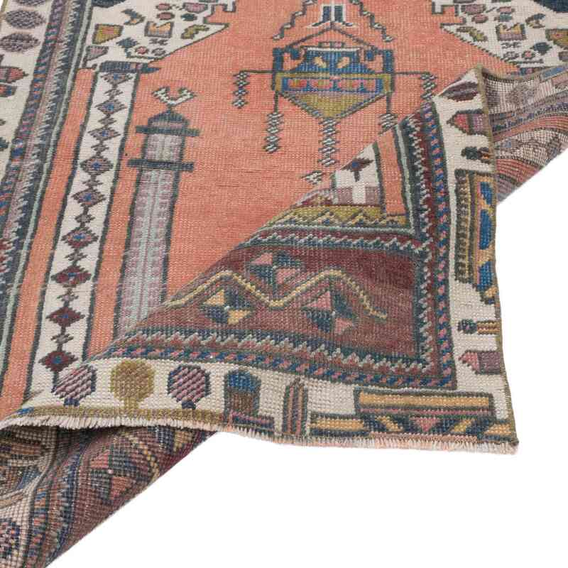 El Dokuma Vintage Halı - 86 cm x 132 cm - K0057764