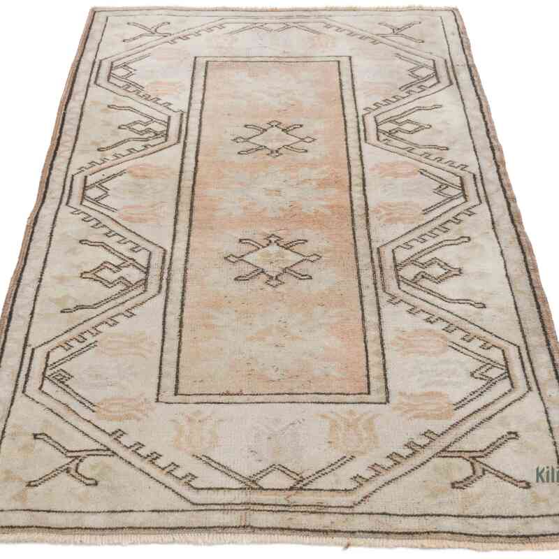 Vintage Turkish Hand-Knotted Rug - 2' 7" x 4' 5" (31 in. x 53 in.) - K0057766