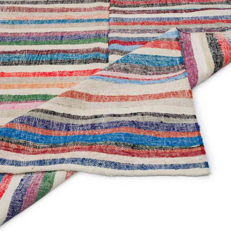 Vintage Turkish Pala Kilim (Chaput) - 5' 7" x 11' 7" (67" x 139") - K0057782