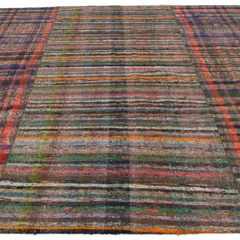 Vintage Anadolu Pala Kilimi (Çaput) - 241 cm x 250 cm - K0057793