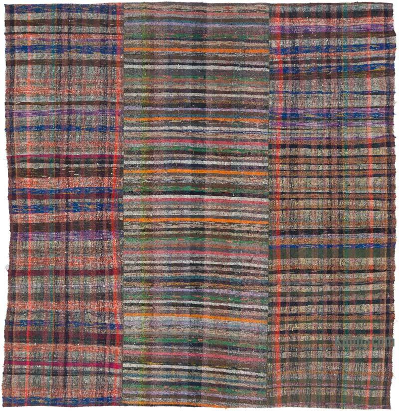 Vintage Anadolu Pala Kilimi (Çaput) - 241 cm x 250 cm - K0057793