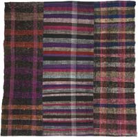 Vintage Turkish Pala Kilim (Chaput) - 8' 2" x 8' 2" (98" x 98")