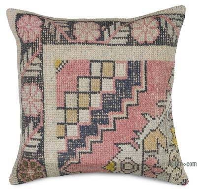Turkish Pillow Cover - 1' 8" x 1' 8" (20 in. x 20 in.)