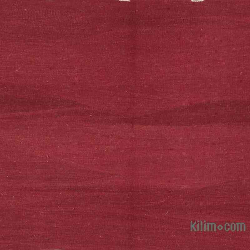 Kırmızı Yeni Kök Boya El Dokuma Kilim - 163 cm x 213 cm - K0058124
