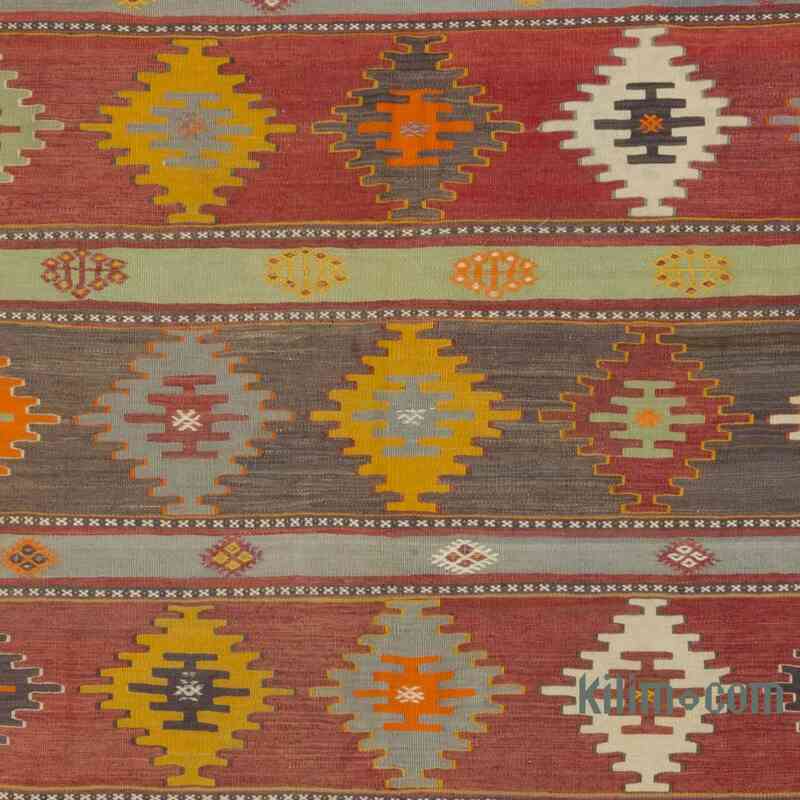 Multicolor Sivas Kilim Vintage - 163 cm x 310 cm - K0058131