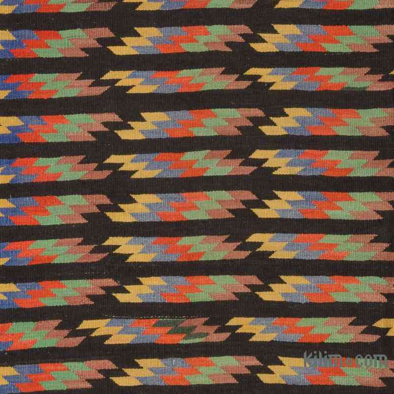 Multicolor Vintage Afyon Kilim Rug - 6' 7" x 10' 4" (79" x 124") - K0058138