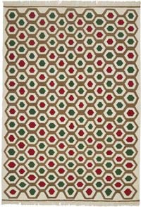 Multicolor New Handwoven Turkish Kilim Rug - 5' 11" x 8' 6" (71" x 102")