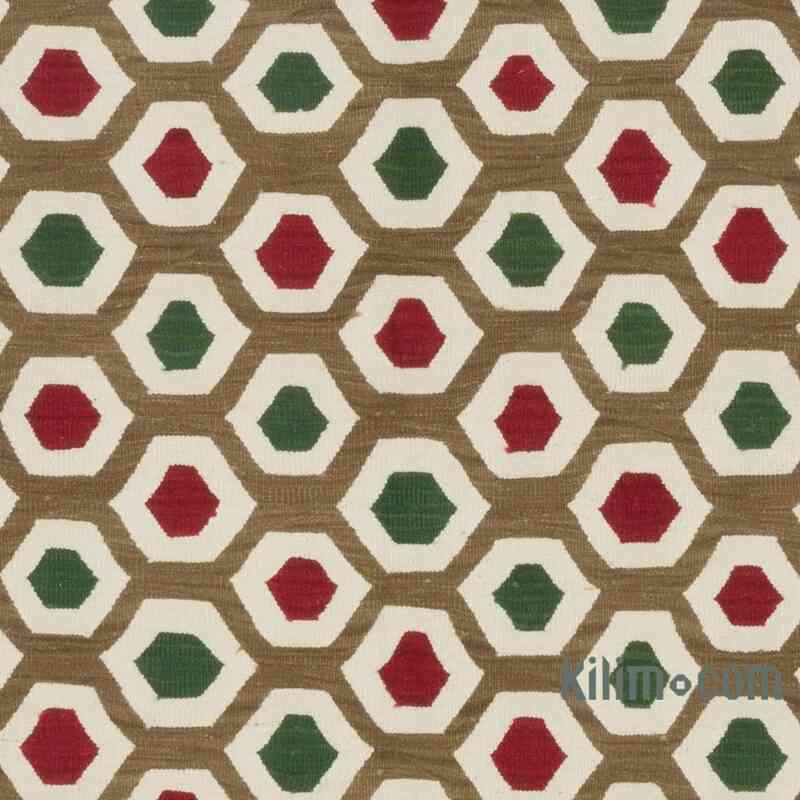 Multicolor New Handwoven Turkish Kilim Rug - 5' 11" x 8' 6" (71" x 102") - K0058140