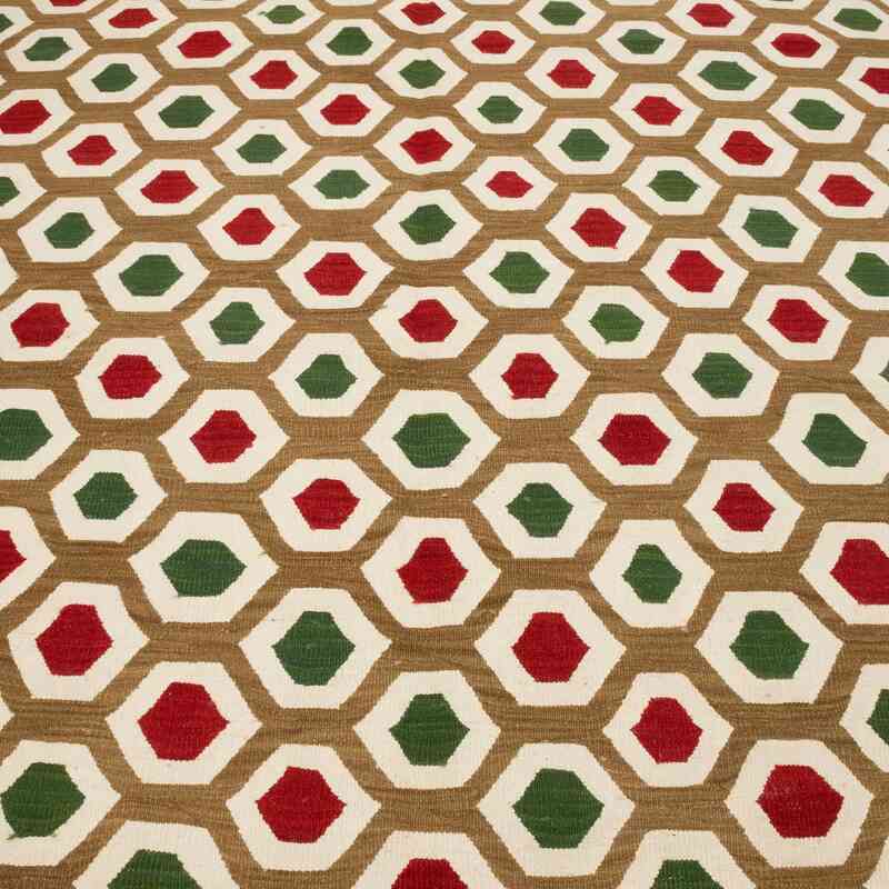 Multicolor New Handwoven Turkish Kilim Rug - 5' 11" x 8' 6" (71" x 102") - K0058140