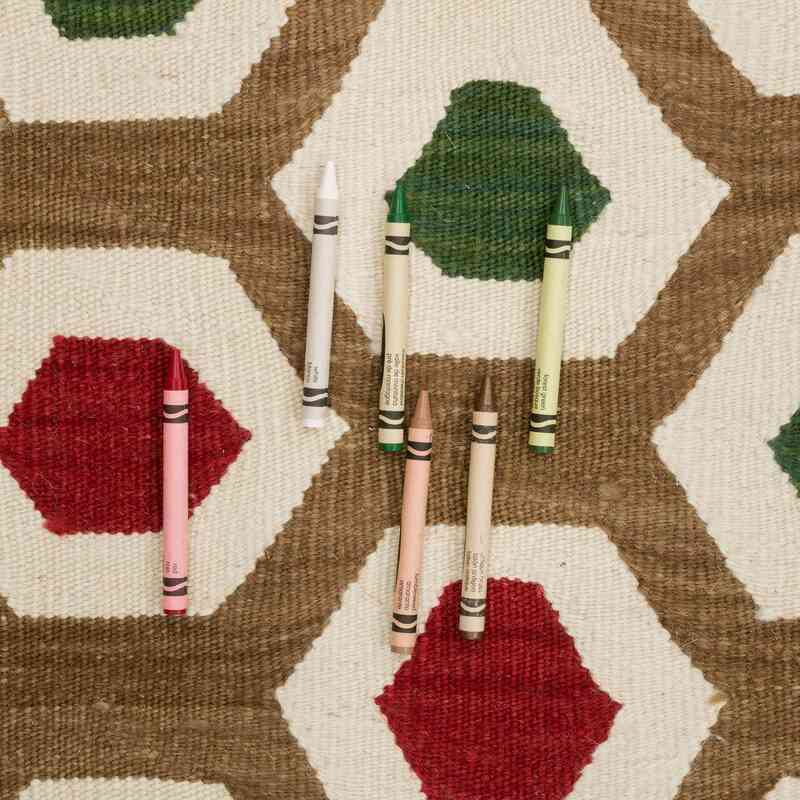 Multicolor New Handwoven Turkish Kilim Rug - 5' 11" x 8' 6" (71" x 102") - K0058140