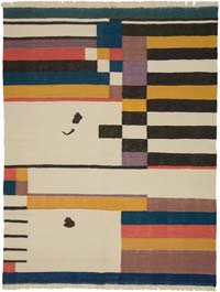 Multicolor New Handwoven Turkish Kilim Rug - 6' 2" x 8'  (74" x 96")