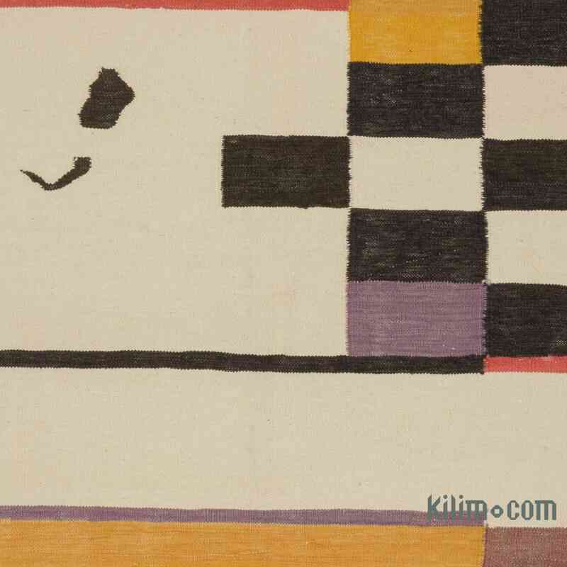 Çok Renkli Yeni Kök Boya El Dokuma Kilim - 188 cm x 243 cm - K0058147