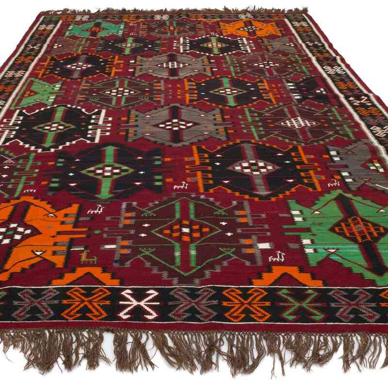Alfombra Vintage Kuba Kilim - 195 cm x 308 cm - K0058162