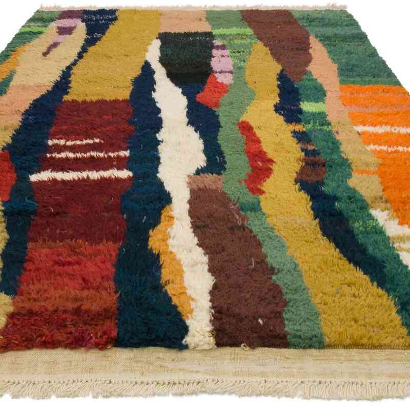 New Turkish Tulu Rug - 6' 2" x 9' 6" (74" x 114") - K0058168
