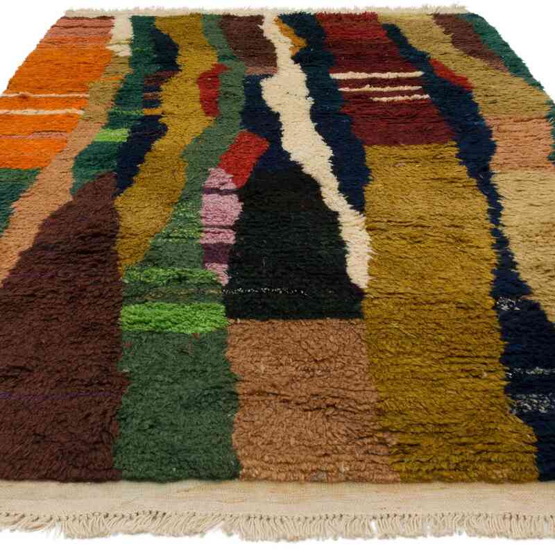 New Turkish Tulu Rug - 6' 2" x 9' 6" (74" x 114") - K0058168