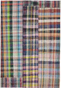 Patchwork Kilim Rug - 6' 10" x 10' 1" (82" x 121")