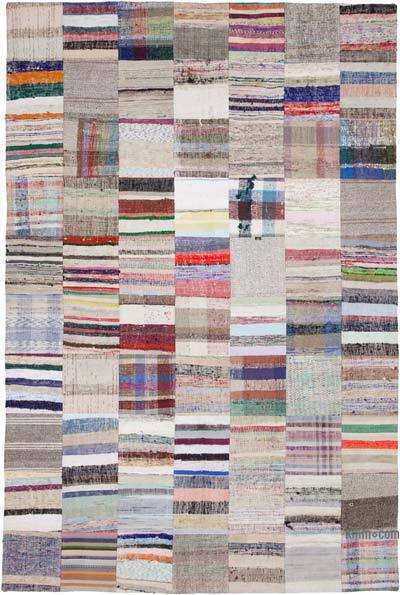 Patchwork Kilim Rug - 6' 7" x 9' 11" (79" x 119")