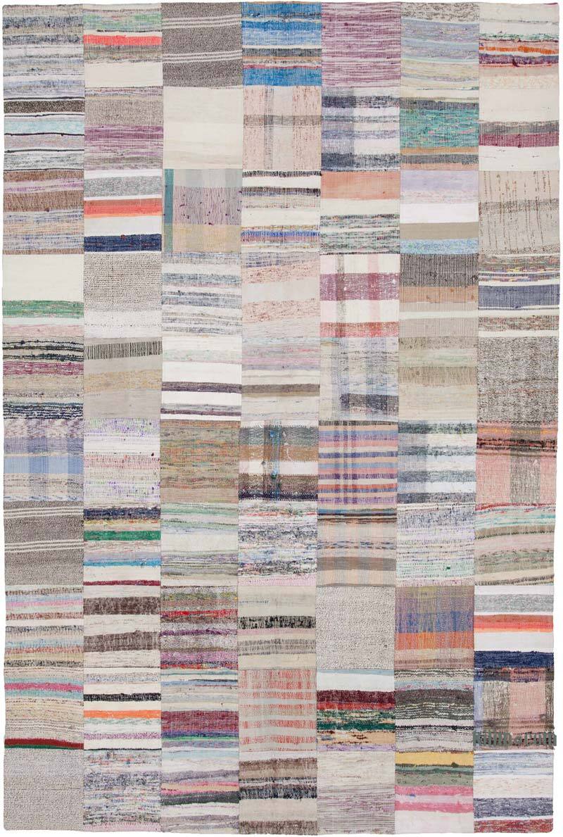 Patchwork Kilim Rug - 6' 7" x 9' 11" (79" x 119") - K0058203