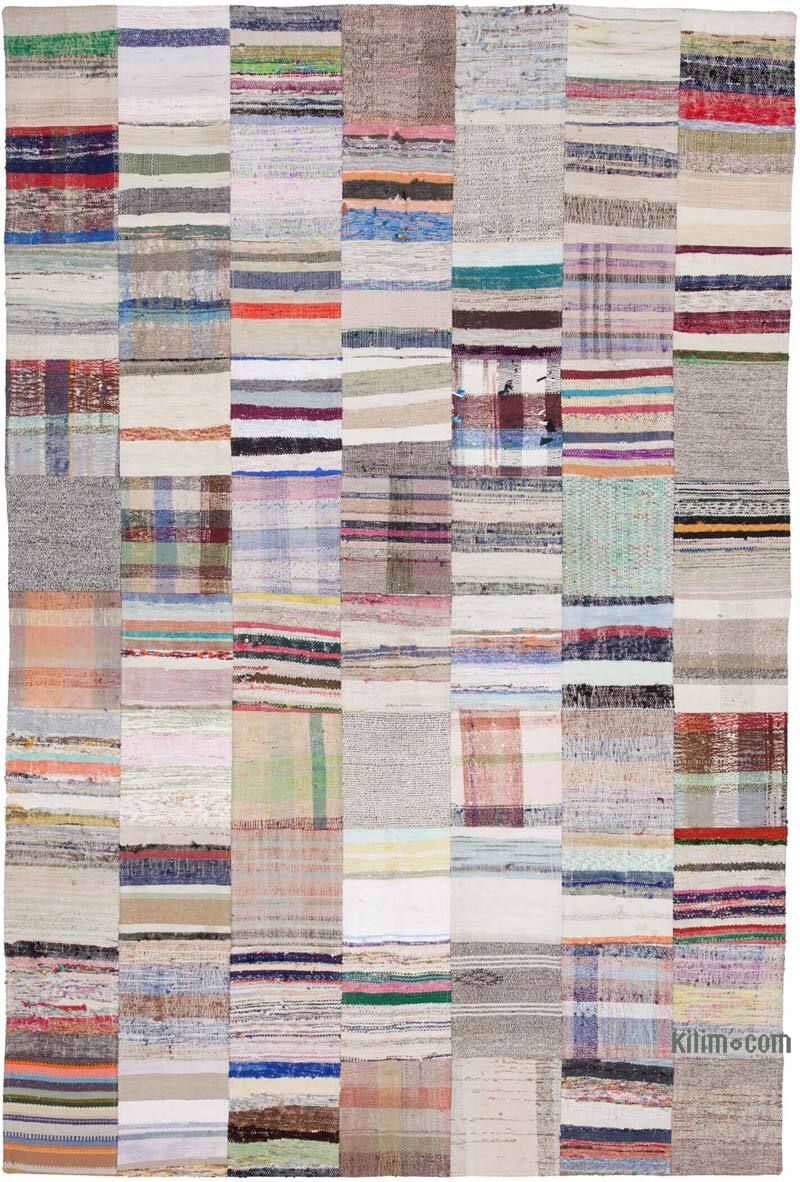 Alfombra Kilim De Retazos - 200 cm x 298 cm - K0058204