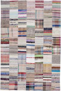 Patchwork Kilim Rug - 6' 7" x 9' 9" (79" x 117")