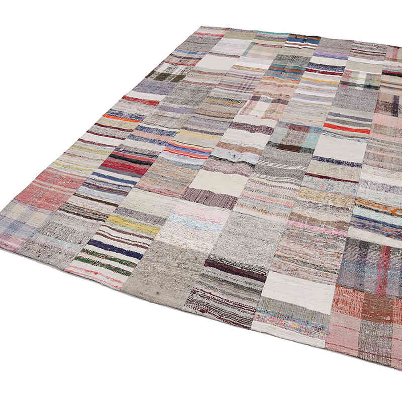 Alfombra Kilim De Retazos - 201 cm x 300 cm - K0058207