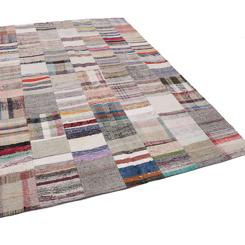 Alfombra Kilim De Retazos - 201 cm x 300 cm - K0058207