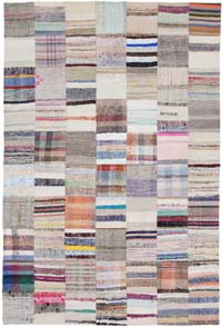 Patchwork Kilim Rug - 6' 7" x 9' 9" (79" x 117")