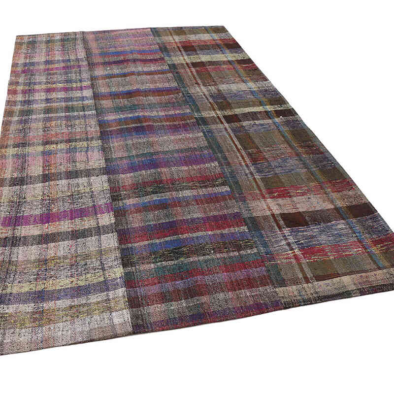 Anadolu Çaput Patchwork Kilim - 191 cm x 303 cm - K0058218