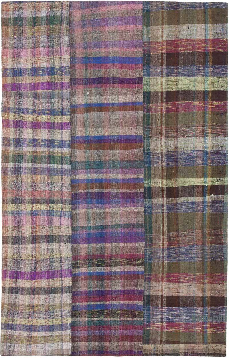 Anadolu Çaput Patchwork Kilim - 191 cm x 303 cm - K0058218