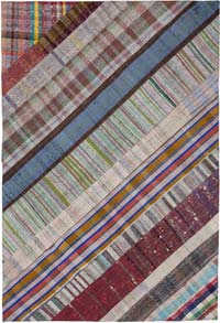 Anadolu Çaput Patchwork Kilim - 206 cm x 299 cm