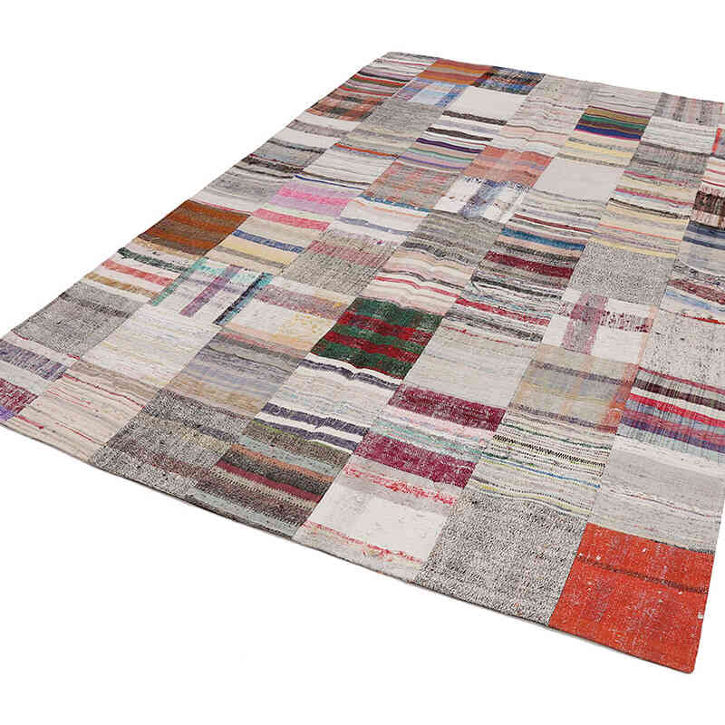 Patchwork Kilim Rug - 6' 11" x 9' 10" (83" x 118") - K0058221