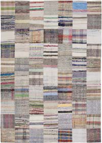 Patchwork Kilim Rug - 6' 11" x 9' 10" (83" x 118")