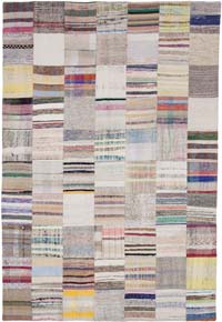 Patchwork Kilim Rug - 6' 7" x 9' 10" (79" x 118")