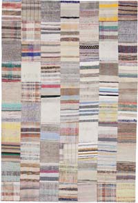 Patchwork Kilim Rug - 6' 7" x 9' 10" (79" x 118")