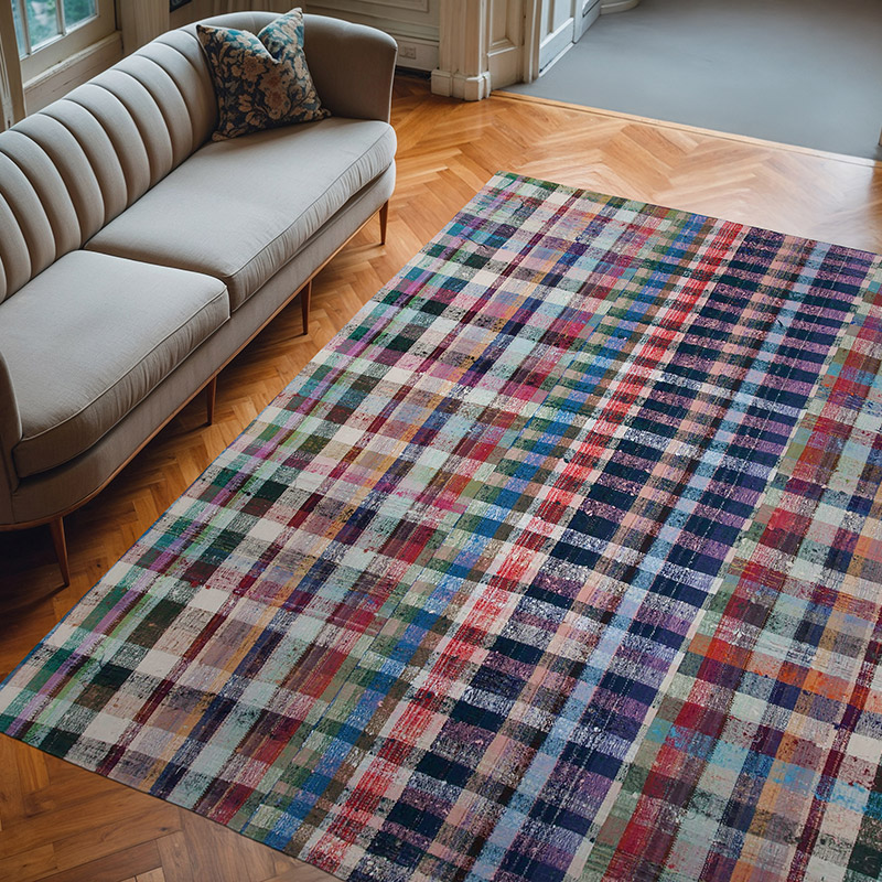 Anadolu Çaput Patchwork Kilim - 256 cm x 305 cm - K0058235