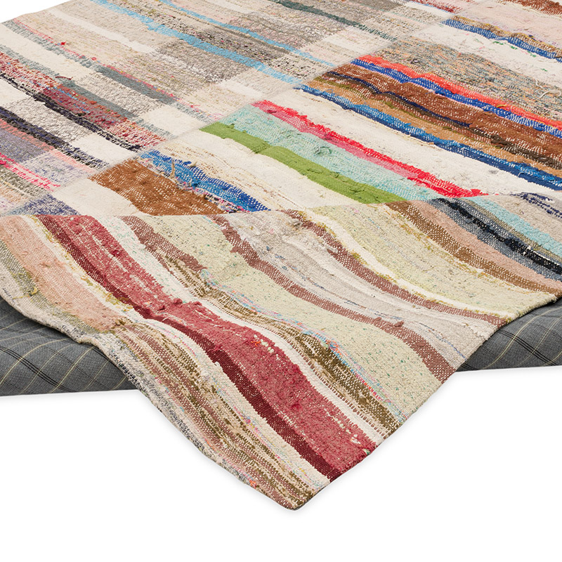Alfombra Kilim De Retazos - 245 cm x 302 cm - K0058241